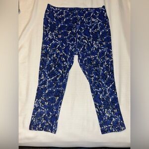 Nike Blue Abstract Pattern Leggings